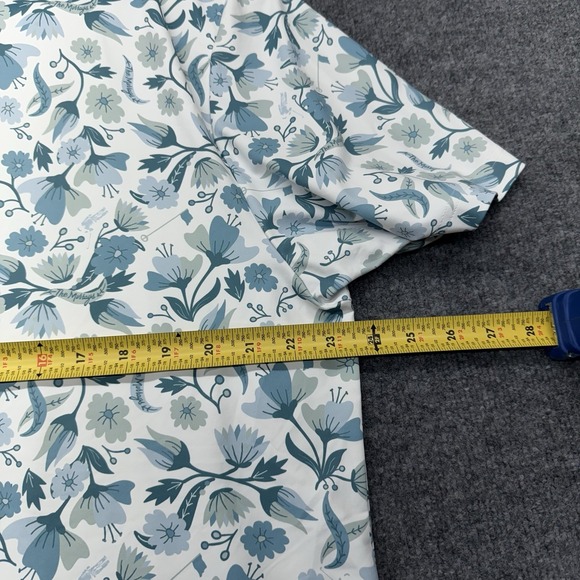 William Murray Performance Golf Polo Shirt Men's Extra Large Floral‎ Print - Picture 7 of 8